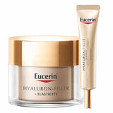 Eucerin - Hyaluron-Filler Elasticity Kit – Creme Anti-Rugas Noite + Creme Anti-idade Olhos Para Peles Maduras Kit