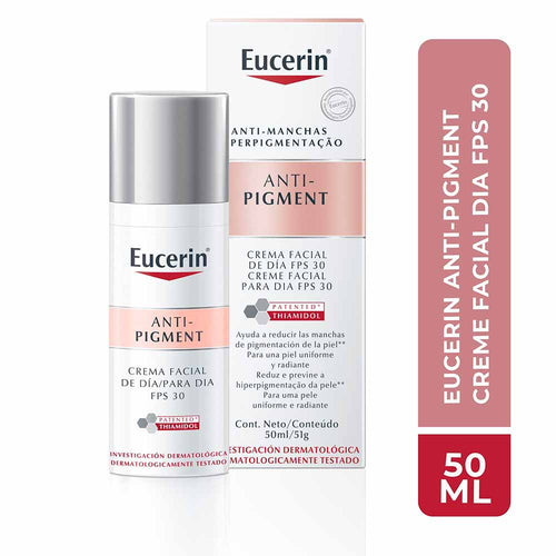 Eucerin Anti-pigment Clareador Creme Facial Dia FPS 30 50ml
