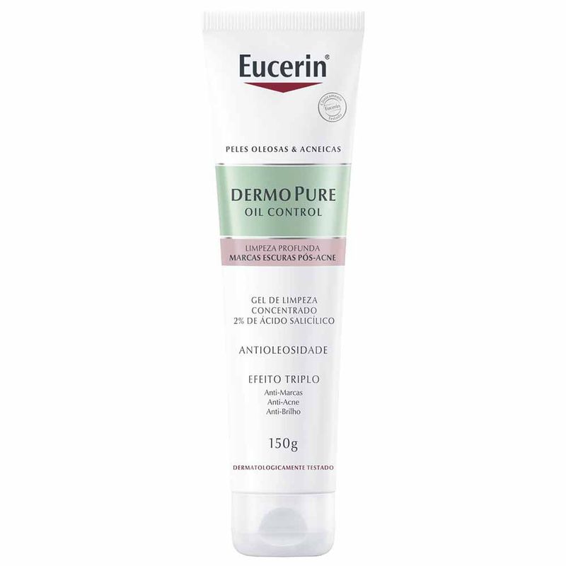 EUCERIN Gel de Limpeza Facial Antiacne Dermo Pure Concentrado 150g