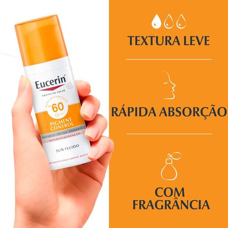 EUCERIN Protetor Solar Facial Antimanchas Pigment Control FPS60 50ml